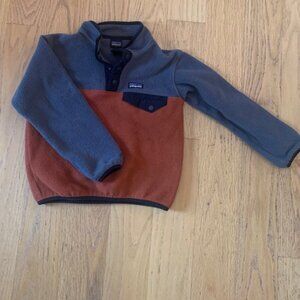 Kids Patagonia Lightweight Synchilla Snap-T Fleece Pullover